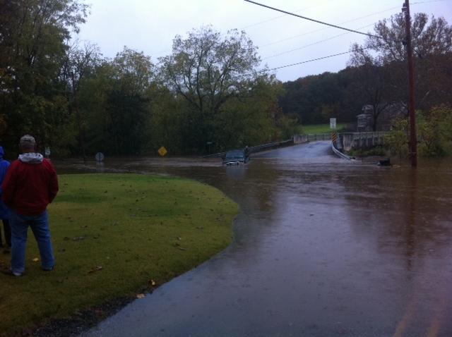 Water Rescue Detters Mill Road and Blue Hill School Road in Washington Township 10-11-13 Photo by Tim Strayer